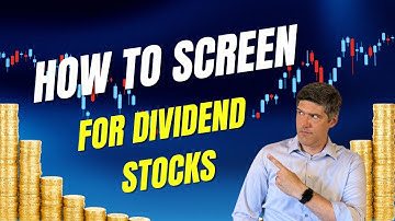 My EXACT Dividend Stock Screening Strategy