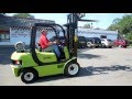 #2234 Very clean Clark 6,000 lb pneumatic tire forklift