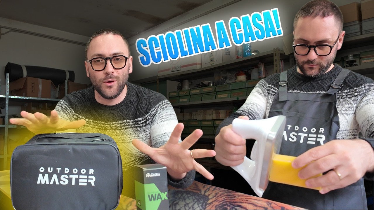 Fare SCIOLINA e LAMINE da SOLI, è davvero così facile?