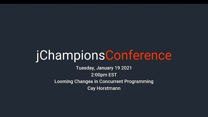 Cay Horstmann - Looming Changes in Concurrent Prog...