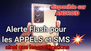 How to enable flash notifications for incoming calls and texts? screenshot 3