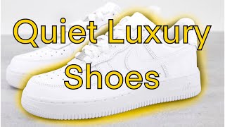 The Most Affordable Quiet Luxury White Sneaker on the market for Old Money Style