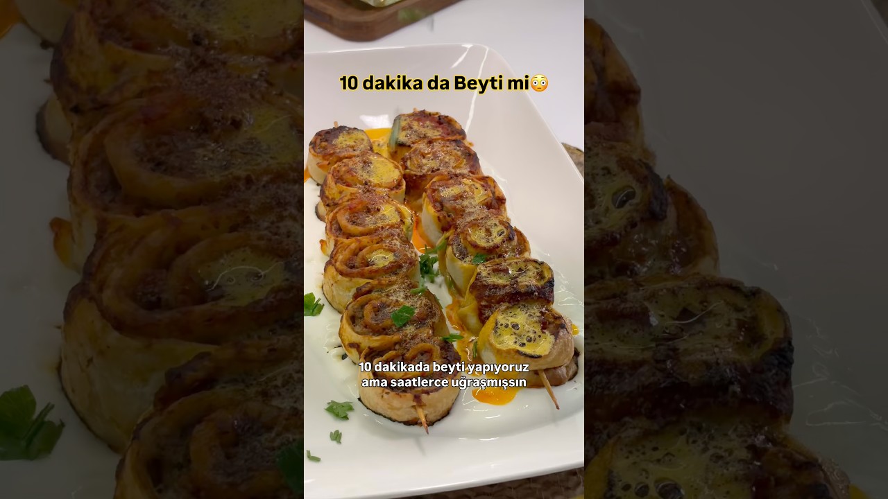 10 DAKİKA DA BEYTİ TARİFİ🤤 misafirleriniz bu tarife bayılacak🤍 #yemek #yemektarifleri #beyti 10 DAKİKA DA BEYTİ TARİFİ🤤 misafirleriniz bu tarife bayılacak🤍 #yemek #yemektarifleri #beyti