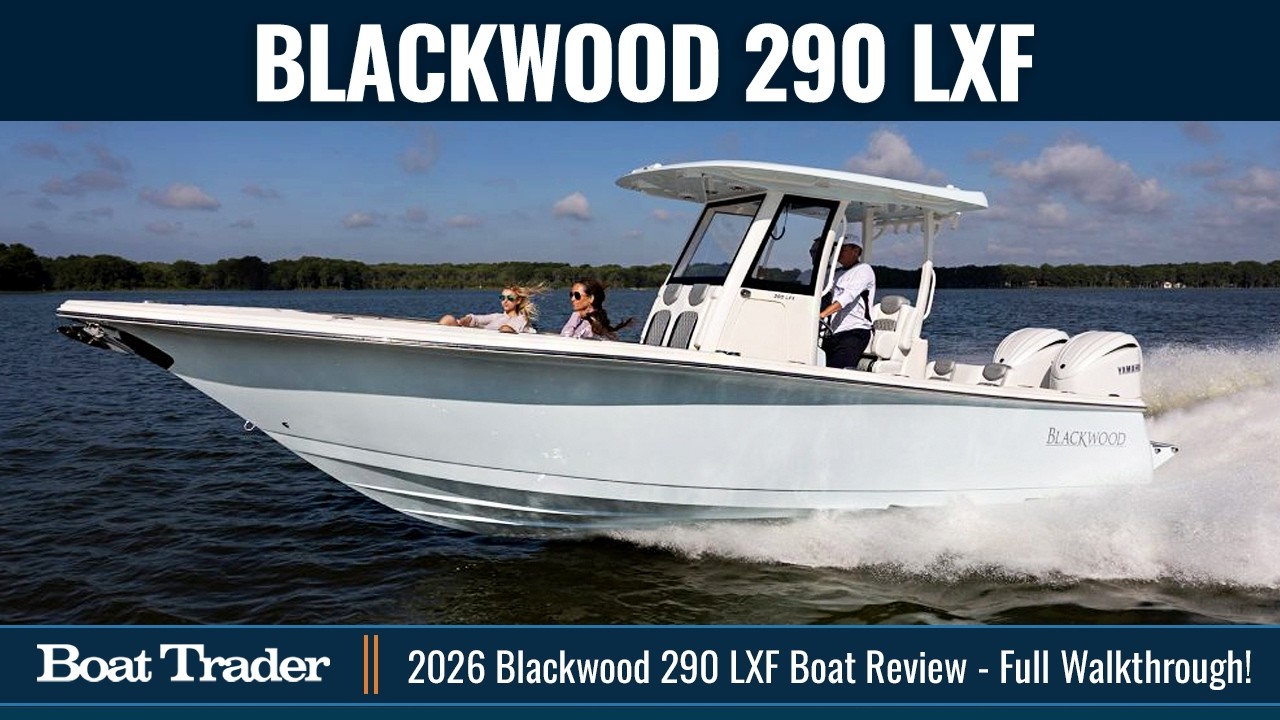 2026 Blackwood 290 LXF Center Console Boat Review - Full