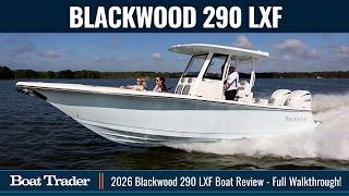 2026 Blackwood 290 LXF Center Console Boat Review - Full Walkthrough!