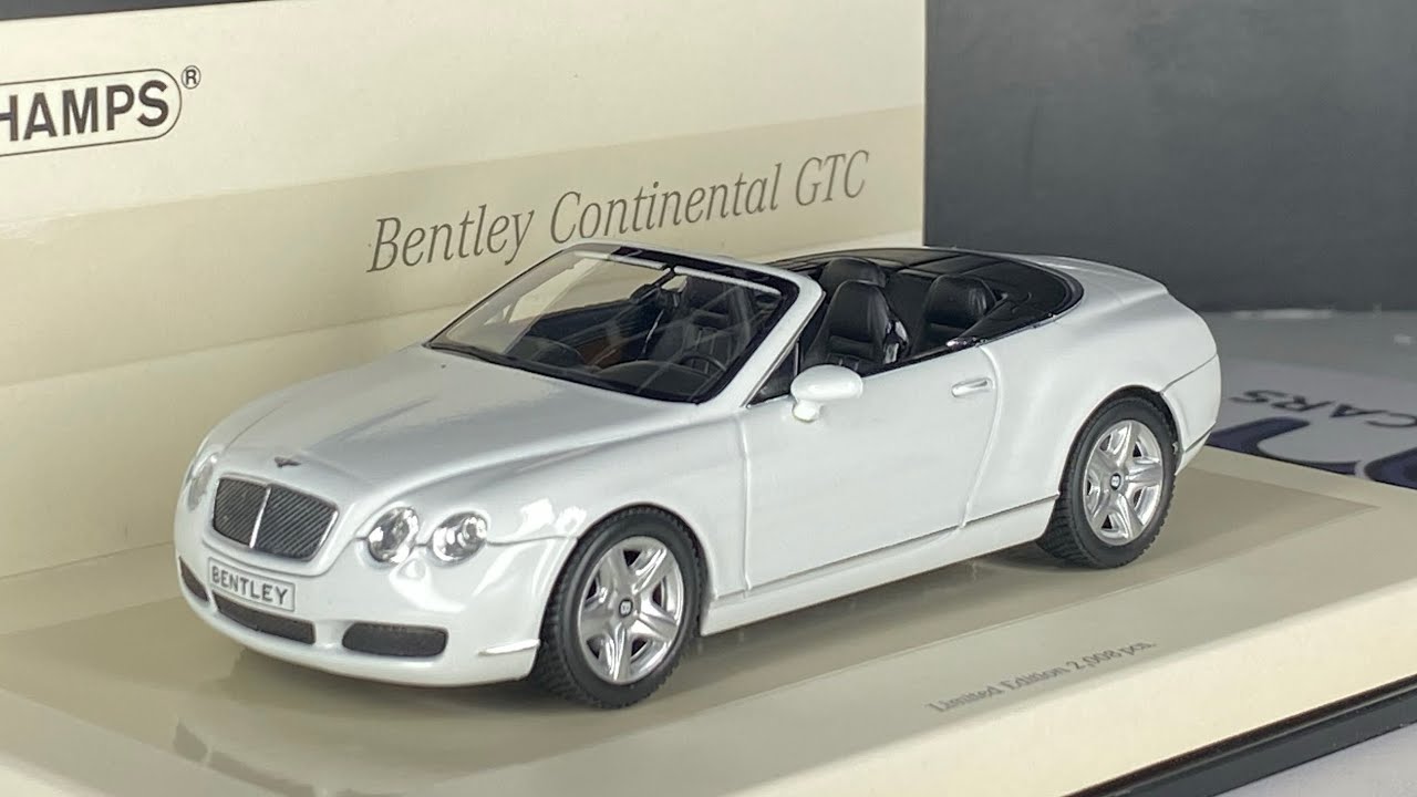 Minichamps Bently Continental GTC 2007 (4218106112) Linea Bianco № 2 
