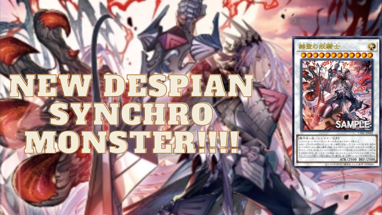 New Despian Synchro Monster Announced In Yu-Gi-Oh! CYAC!!!