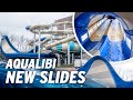 Nouveaux toboggans de laqualibi pov  2023  walibi belgium