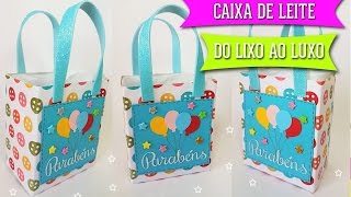 Ideia com Caixa de Leite