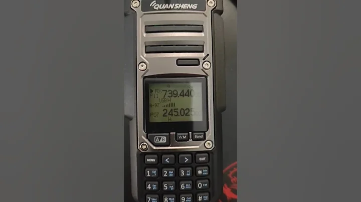 quansheng receiving QO100 Satellite #quansheng #qo100