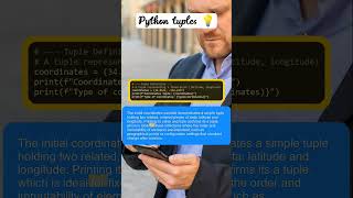 📌 Understanding python 🐍 tuples and how to utilize them in your python programs 💯 #codingforfreedom