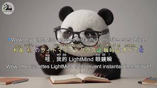 Instant Transcription With Lightmind Glasses