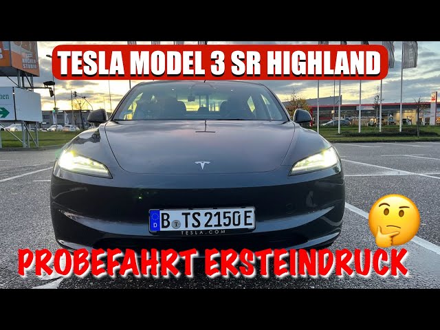 Tesla Model 3 Highland, mein erster Eindruck 