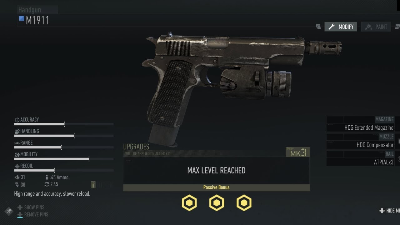 M1911 PvP Loadout Customization Ghost Recon Breakpoint YouTube m1911-pvp-loadout-customization-ghost-recon-breakpoint-youtube