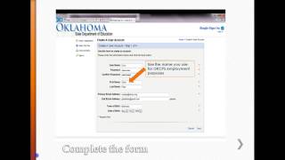 OKCPS Obtaining a Single Sign-On