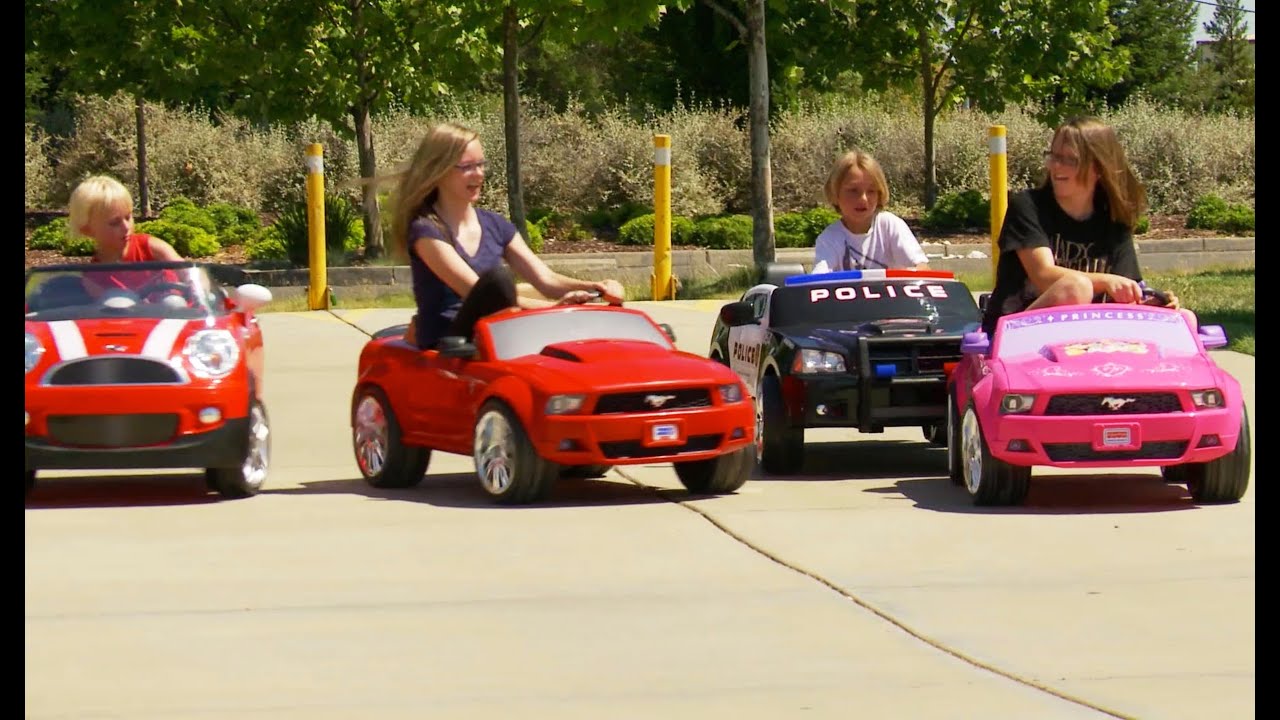 Power Wheels Demolition Derby Race! YouTube