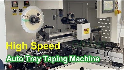 Auto SMD Taping Machine, Tray to Reel with CCD Inspection, Auto Tray Feeding Tape and Reel machine