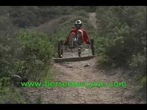 Off Road Full Suspension Recumbent Tricycle