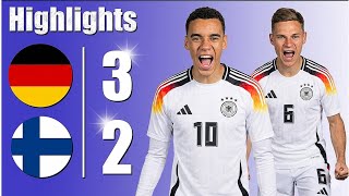 Germany vs Finland 3-2 - All Goals & Highlights - 2026