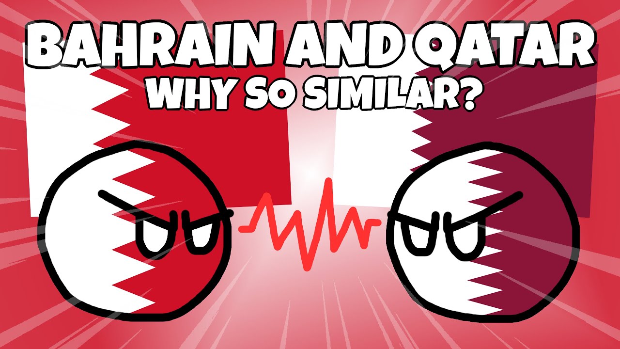 Почему у Бахрейна и Катара одинаковые флаги?
