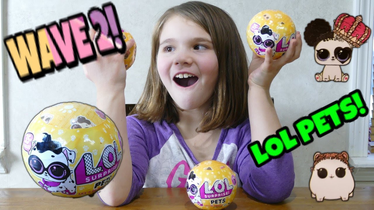 LOL Surprise Wave 2 Pets! Mystery Surprise Fail!