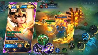 Revamped badang with Sagittarius seiya 💪| badang best build and emblem 2026 🔥