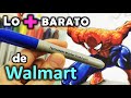 Reto de Materiales Baratos | DIBUJO con lo más BARATO de WALMART (Marcadores) | Spider-Man de Marvel