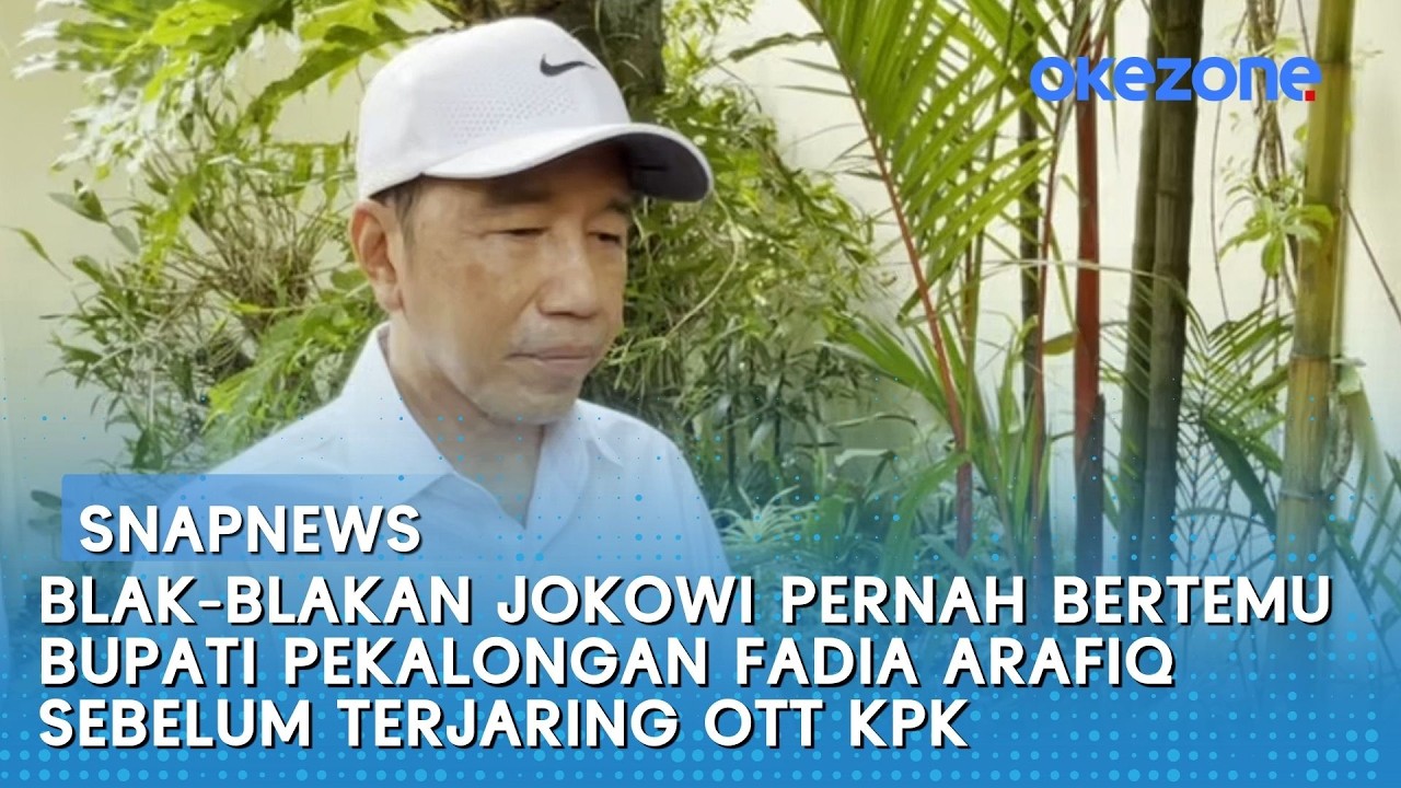 Blak-blakan Jokowi Pernah Bertemu Bupati Pekalongan Fadia Arafiq Sebelum Terjaring OTT KPK