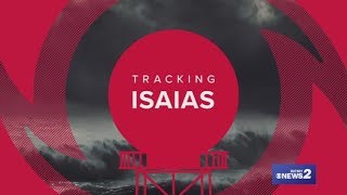 Tracking Isaias: Live radar and conditions