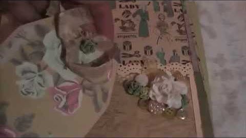 Kaisercraft Needle & Thread Mini Album