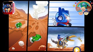 Angry Birds Transformers - All Cut Scenes Combo - Part 2