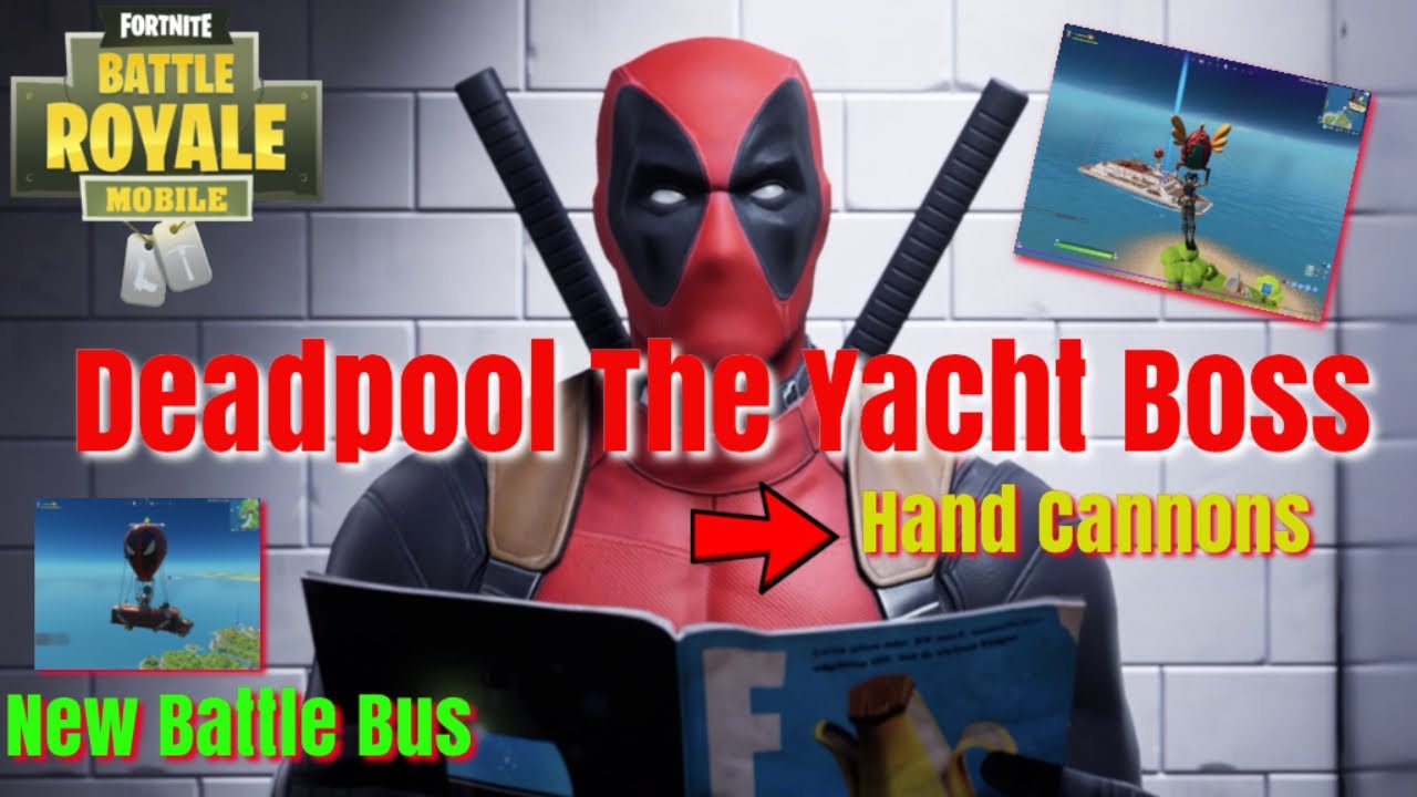 Deadpool is The Yacht Boss!