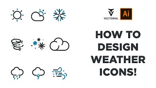 How to Create a Weather Icon Pack in Adobe Illustrator – Step by Step Guide!