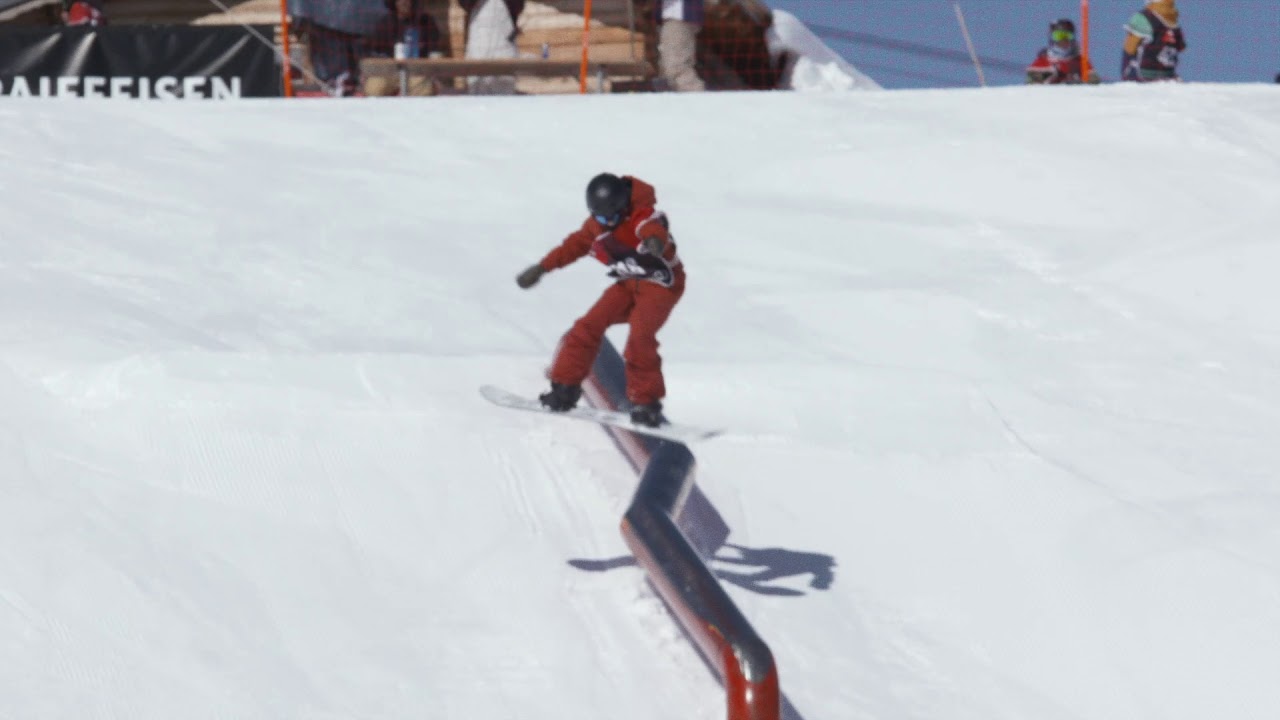 Swiss Freestyle Champs 2019 Snowboard Kids U13 Slopestyle YouTube
