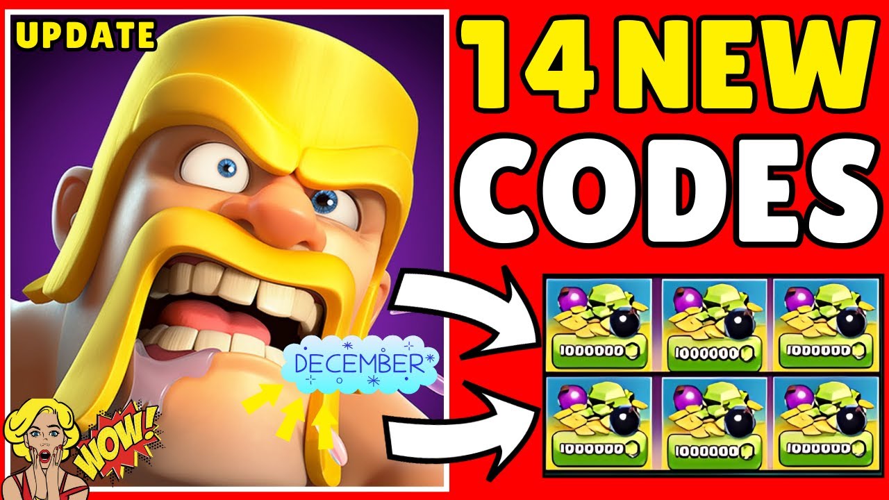 DECEMBER NEW CODES* CLASH OF CLANS REDEEM CODES 2025-CLASH OF CLANS CODES 2025-CLASH OF CLANS CODES