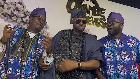 ODUNLADE ADEKOLA, MUYIWA AUTHENTIC AT THE PREMIERE OF ENIOLA AJAO’S MOVIE OWAMBE THIEVES