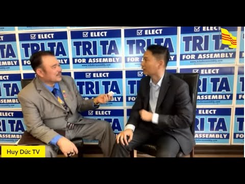 Video Phỏng vấn Trị Trưởng Tạ Đức Trí Tại California - youtube