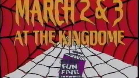 Q13 Kids Fun Fair - Commercial Featuring Spiderman The Animated Series (1996)