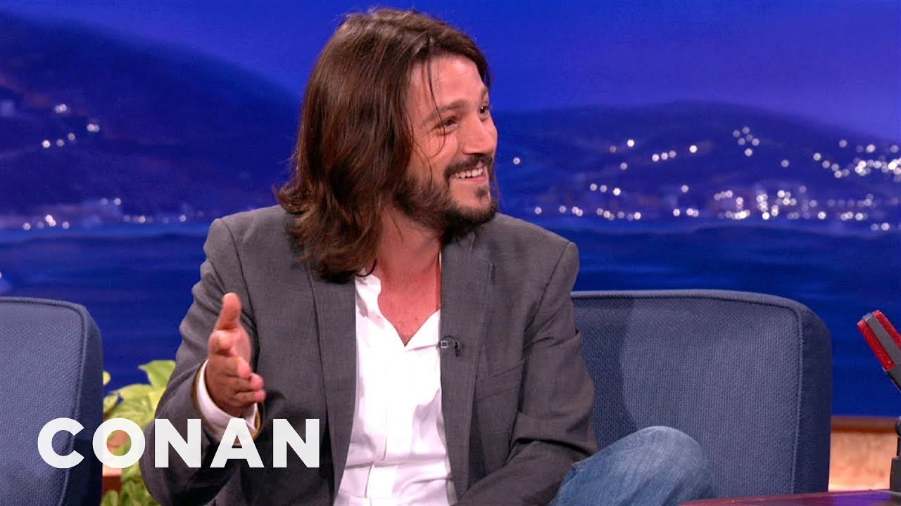 Diego Luna Teaches Conan Survival Spanish