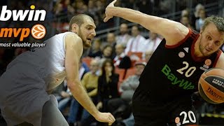 Regular Season Round 9 bwin MVP: Dusko Savanovic, FC Bayern Munich