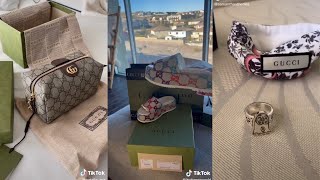 GUCCI Unboxing Compilation Part 2 || Luxury Unboxing || TIKTOK Compilation