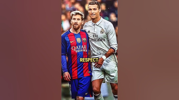 ο RONALDO και ο MESSI είναι φίλοι👆