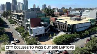 KFMB-SD: San Diego City College to Pass Out 500 Laptops