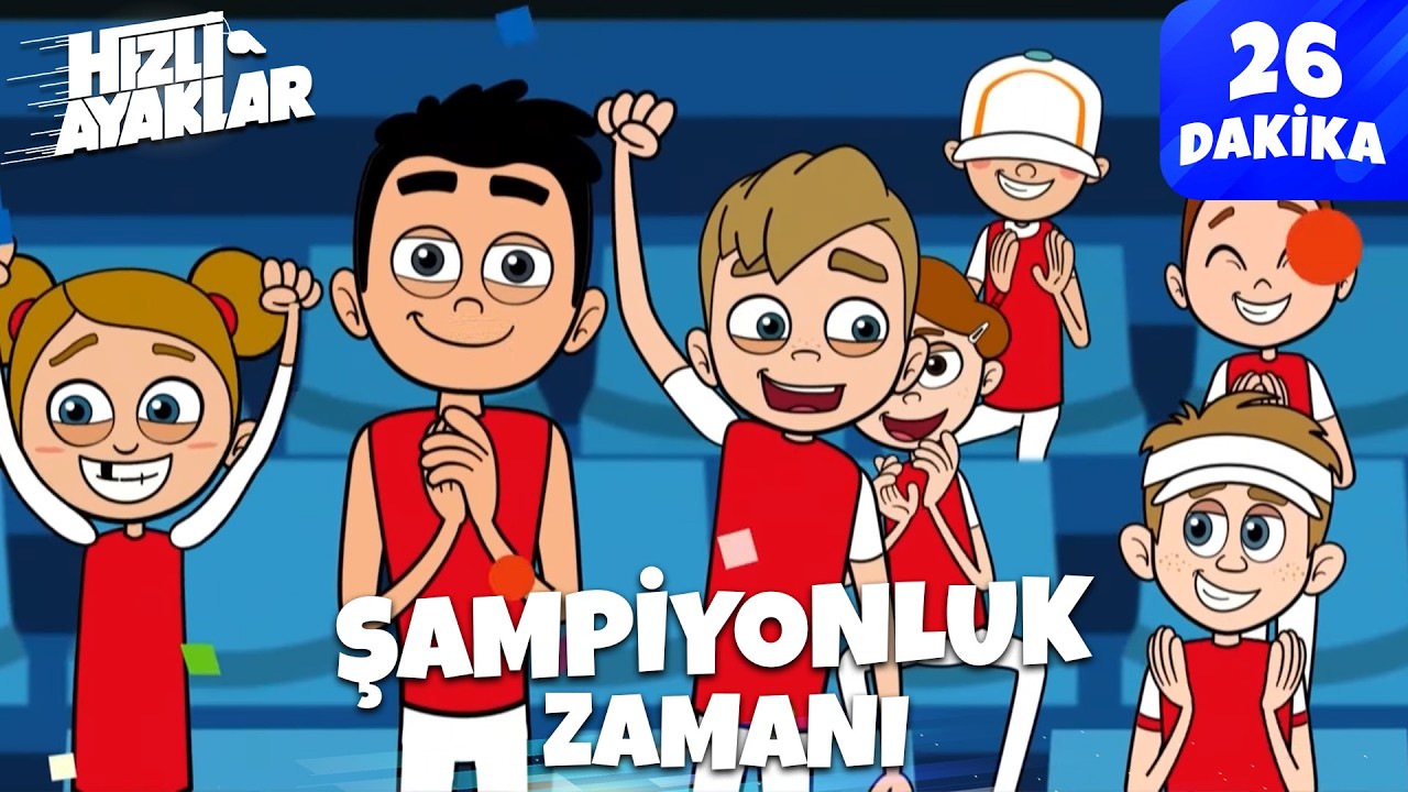 🏃 Hızlı Ayaklar | Olimpiyat Final Yarışı! Son Tur Başladı 🏅🏃