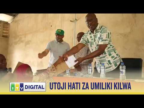 KILWA YATEKELEZA KWA ASILIMIA 100 ZOEZI LA UTOAJI HATI