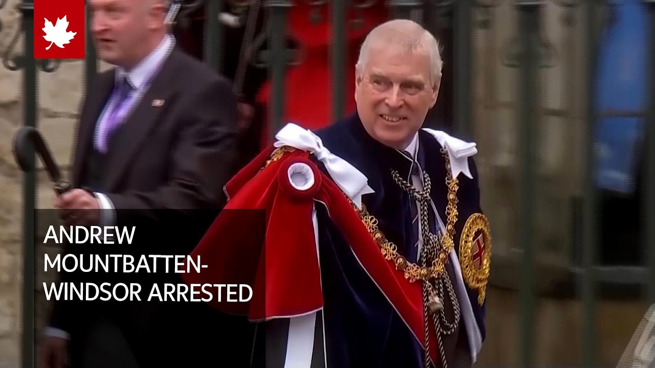 Andrew Mountbatten-Windsor arrested on suspicion of misconduct in public office