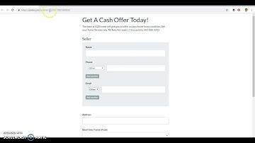 How to create web forms with Podio for Real Estate and share on website?