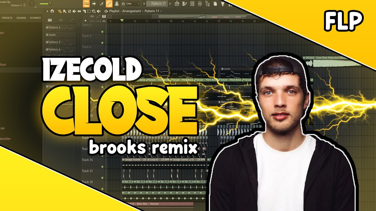 FLP | Izecold - Close (Brooks Remix) [FL Studio Remake]