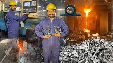 From Raw Metal to Precision Power — How Bearing Brackets Are Manufactured!