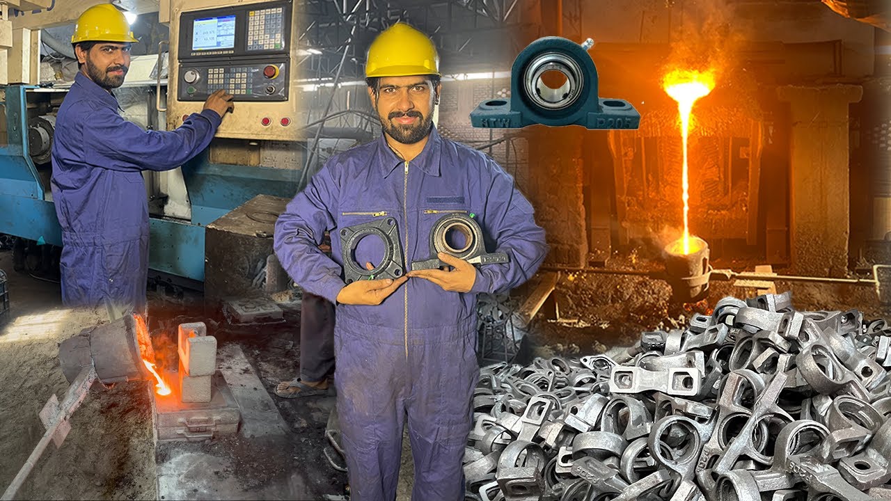 From Raw Metal to Precision Power — How Bearing Brackets Are Manufactured!